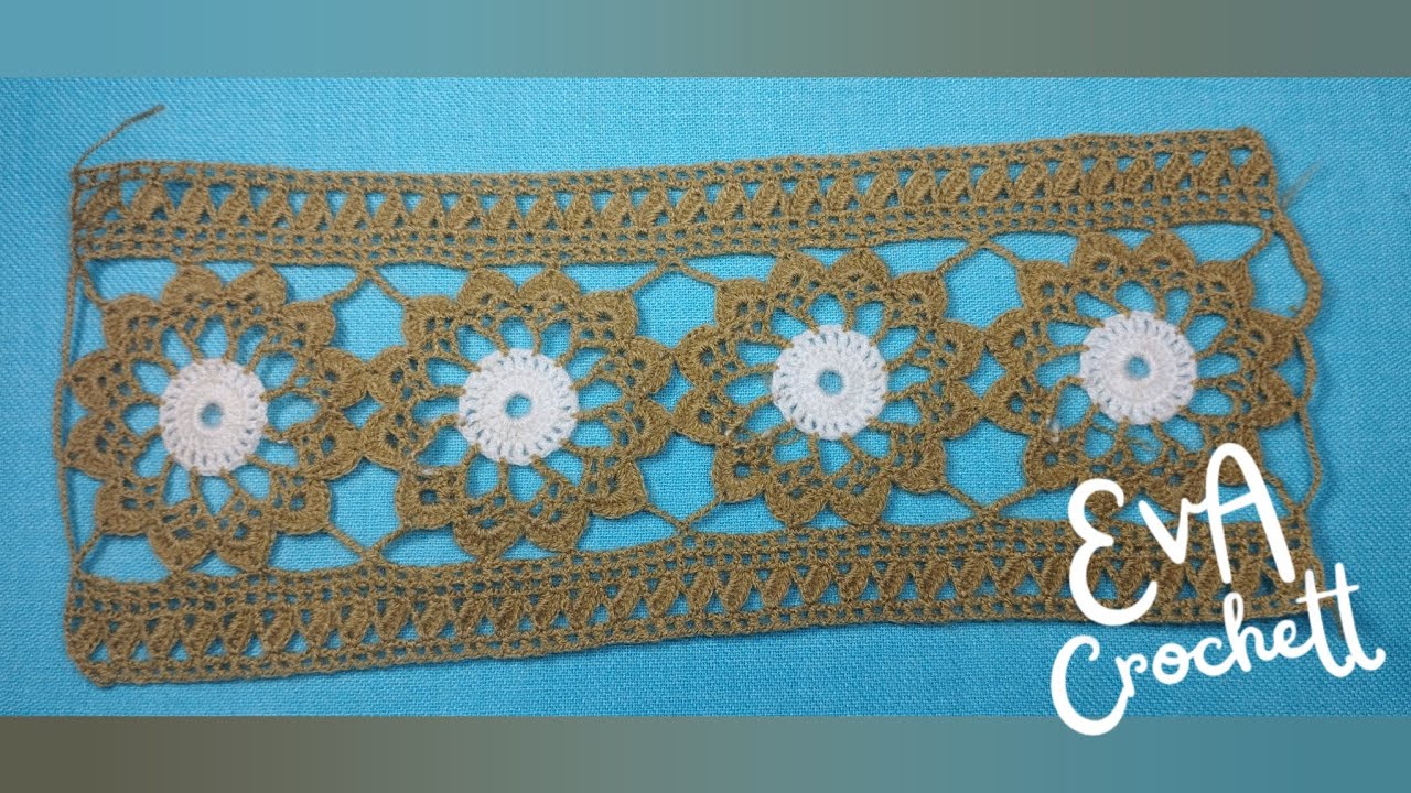 Punto a Crochet para bordes (randa)