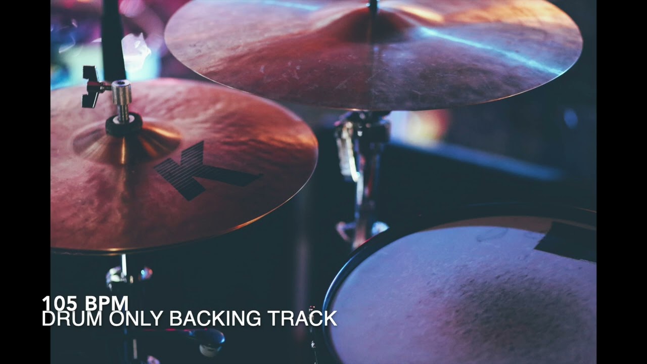 105 BPM Rock - Drum Only Backing Track