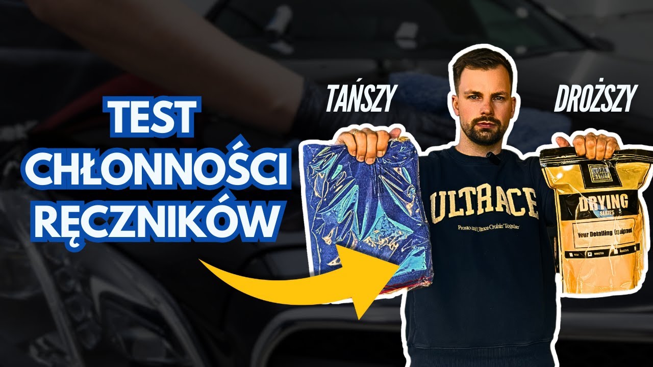 Który lepiej osuszy Twój samochód? Test cz.1