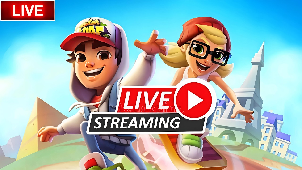 🔴 SUBWAY SURFERS LIVE | Insane Reflexes: No Hoverboard Challenge! 🛹🚫#subwaysurfers #live
