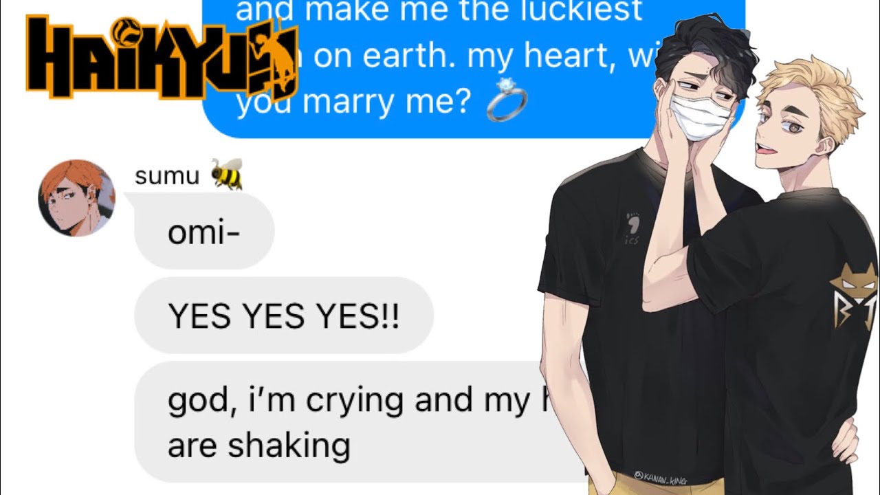 Haikyuu Lyric Prank || SakuAtsu || Rude - MAGIC!