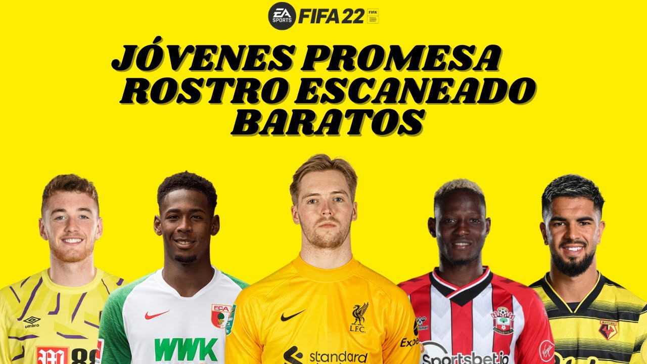 Jóvenes PROMESA de BAJO PRESUPUESTO con ROSTRO REAL | Modo Carrera | FIFA 22