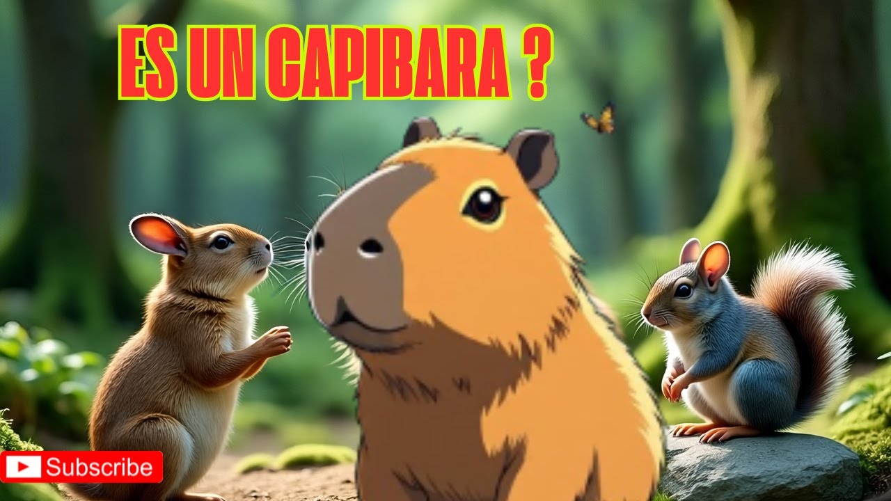 ES UN CAPIBARA ??? LA MEJOR CANCIÓN INFANTIL 2025
