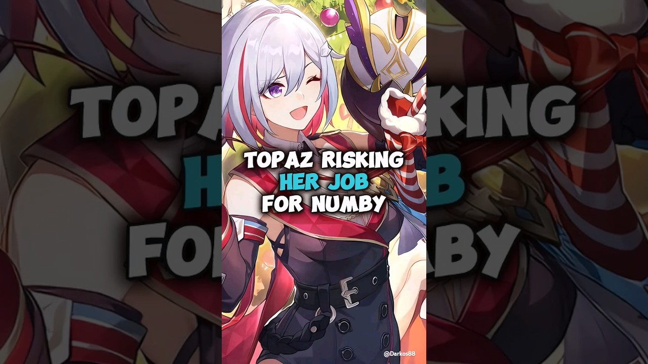 Topaz Risking Her Job For Numby - Honkai Star Rail 2.3