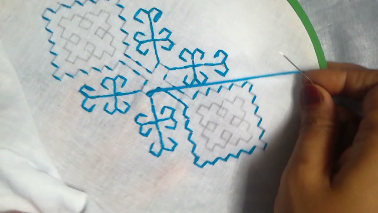 Hand Embroidery / Kasuti Stitch Tutorial