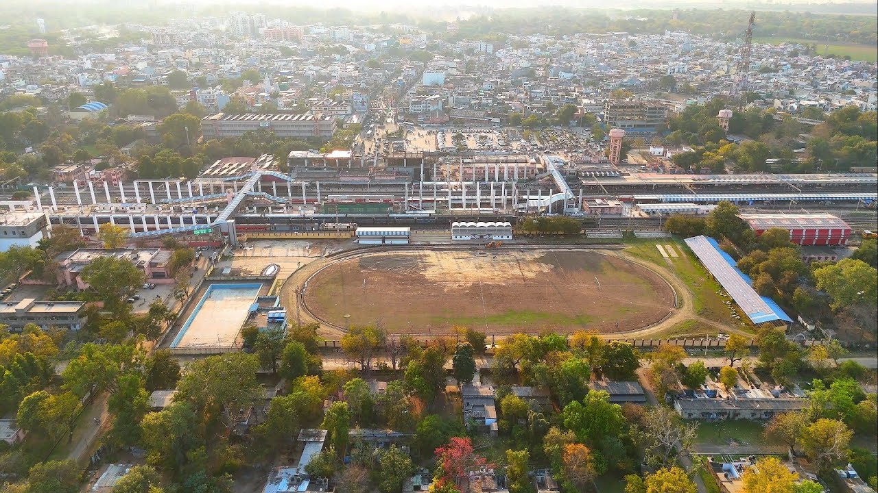 Green pollution free part of the city