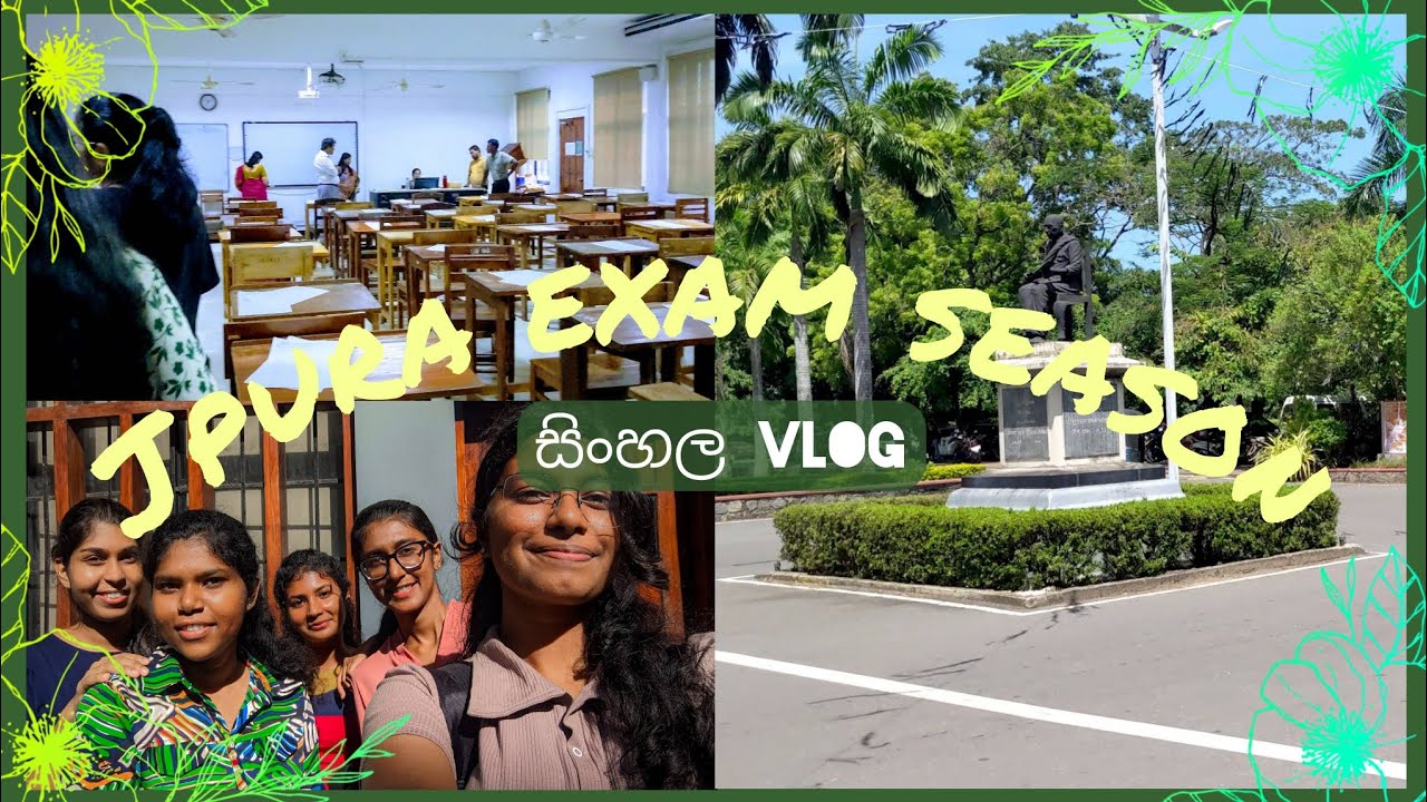 Campus එකේ පලවෙනි exam එක | USJP 🫡🧠🙌📚📝