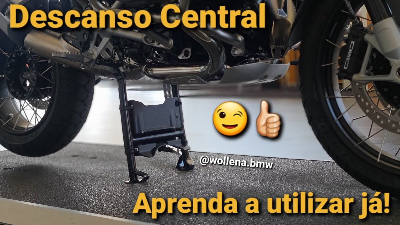 [DICAS] Aprenda a colocar sua BMW no descanso central!