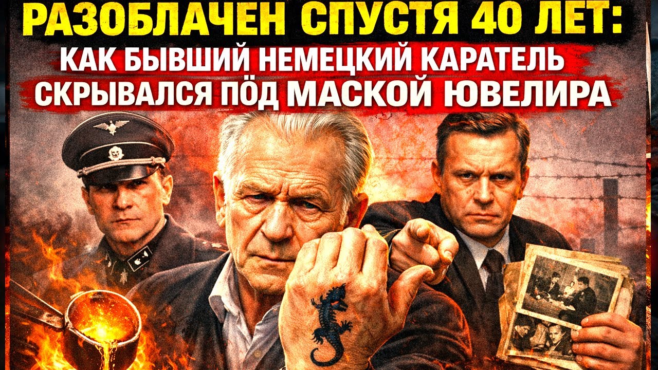 ЗОЛОТЫЕ РУКИ В КРОВИ: КАК ЗАСЛУЖЕННЫЙ ЮВЕЛИР ОКАЗАЛСЯ БЫВШИМ НЕМЕЦКИМ КАРАТЕЛЕМ И БЫЛ РАЗОБЛАЧЕН