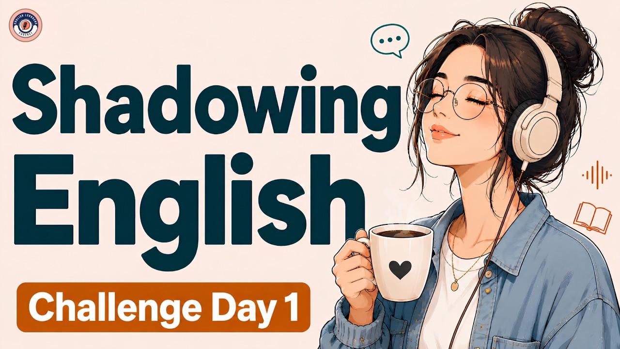 Shadowing English Speaking Practice | Speak Fluently & Naturally 5-Day English Speaking Challenge