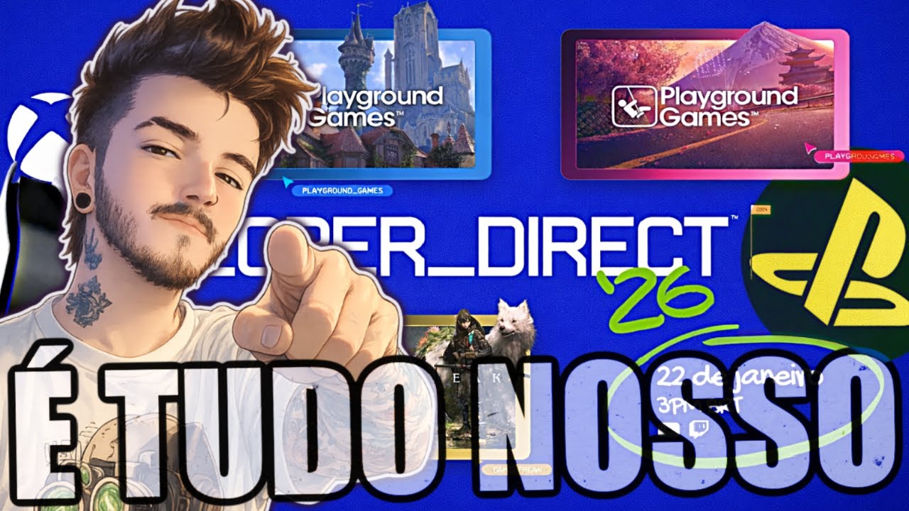 [AO VIVO] Xbox Developer Direct 2026: MAIS JOGOS MULTI PARA O PS5!!!