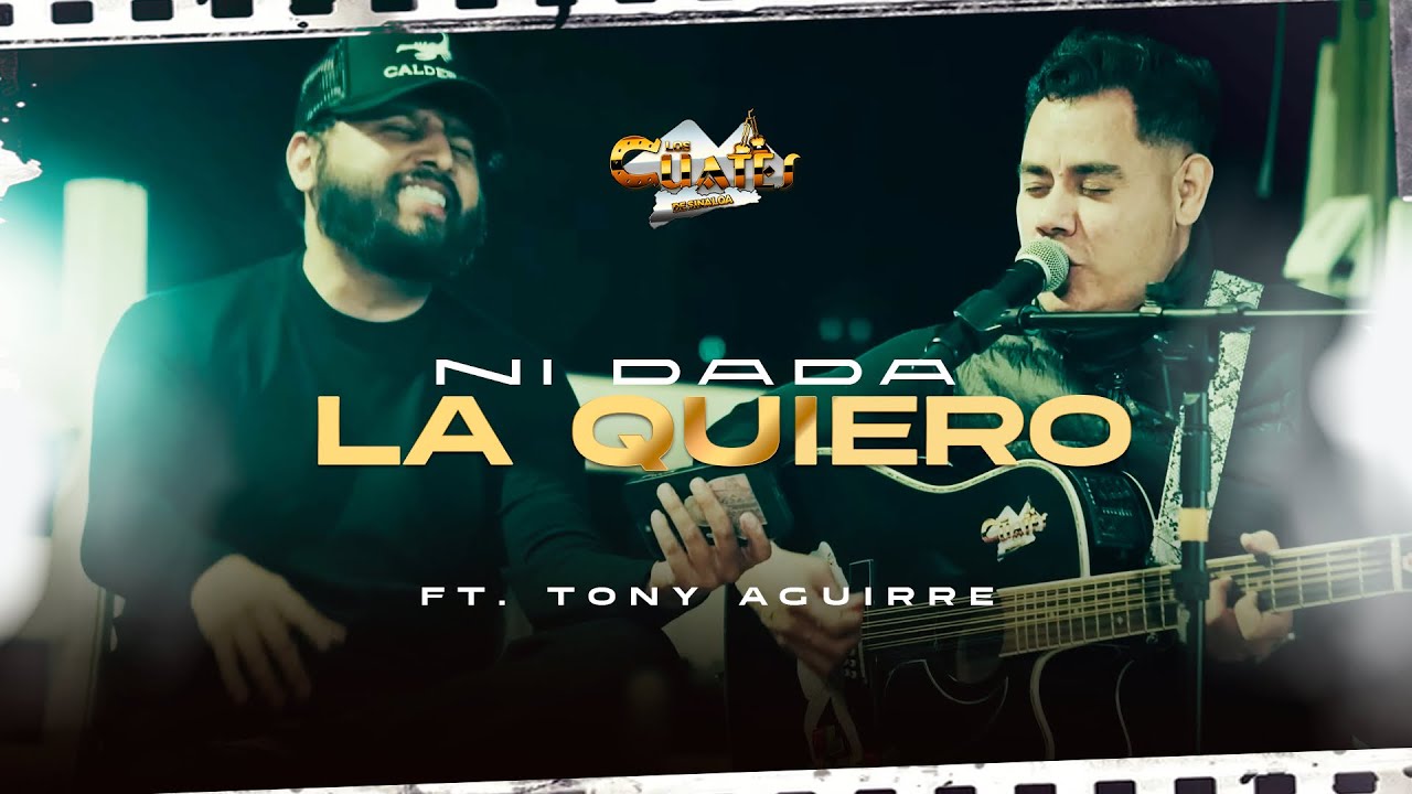 Los Cuates De Sinaloa Pisteando con @TonyAguirreOficial  - Ni Dada La Quiero (En Vivo)