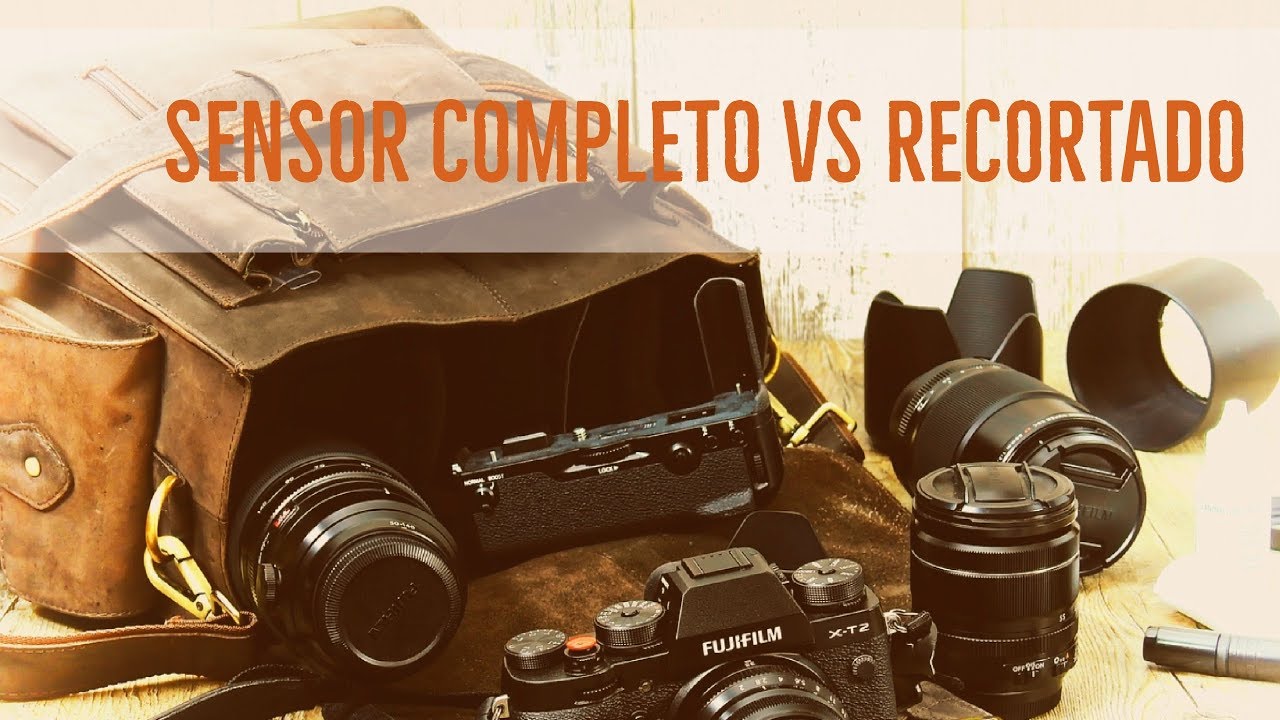 C&aacute;mara de sensor completo o recortado?