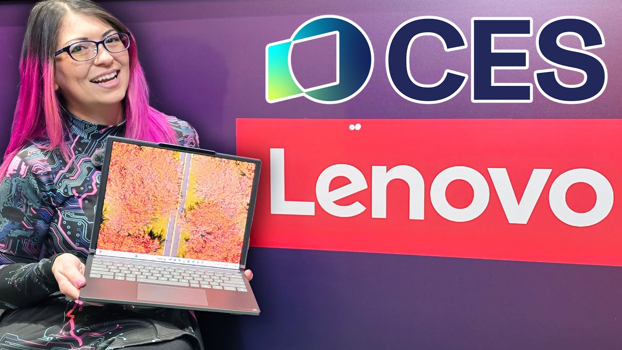 CES 2025: Lenovo Made A Rollable Screen Laptop + NEW Legion Go UPDATES! #LenovoCES #ces #ces2025
