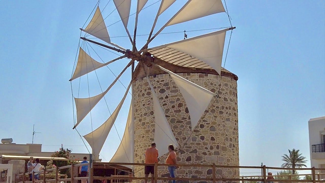 Antimacheia Windmill of Kos - Greece