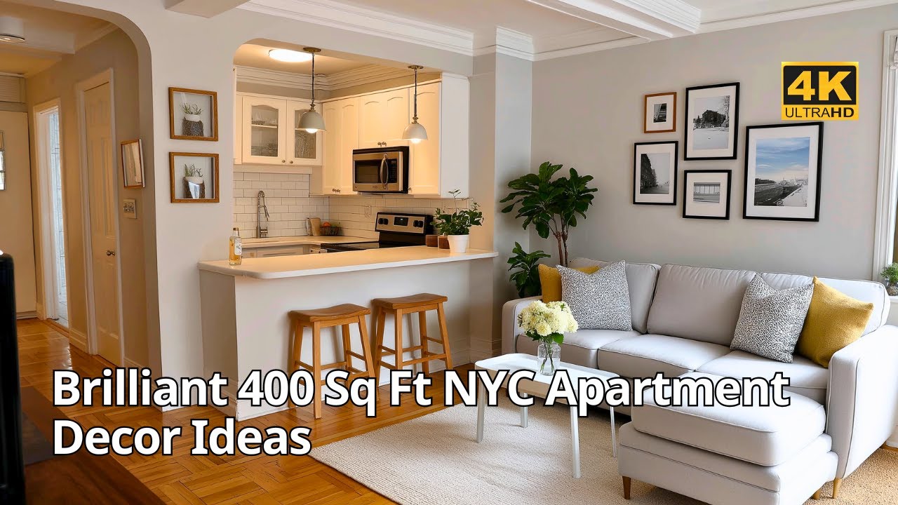 Inside a Brilliant 400 Sq Ft NYC Apartment That Feels Spacious