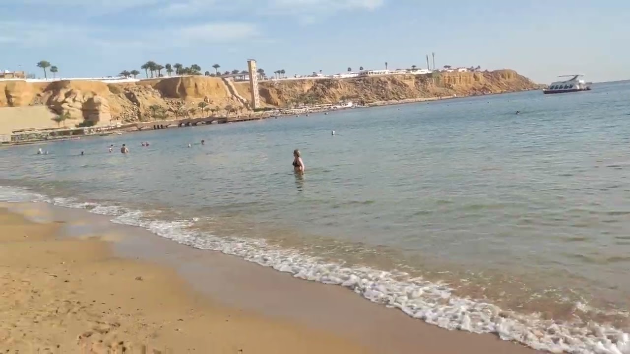 Шарм Эль шейх ПОГОДА 9 февраля #море #египет26 Бухта Эль майя 