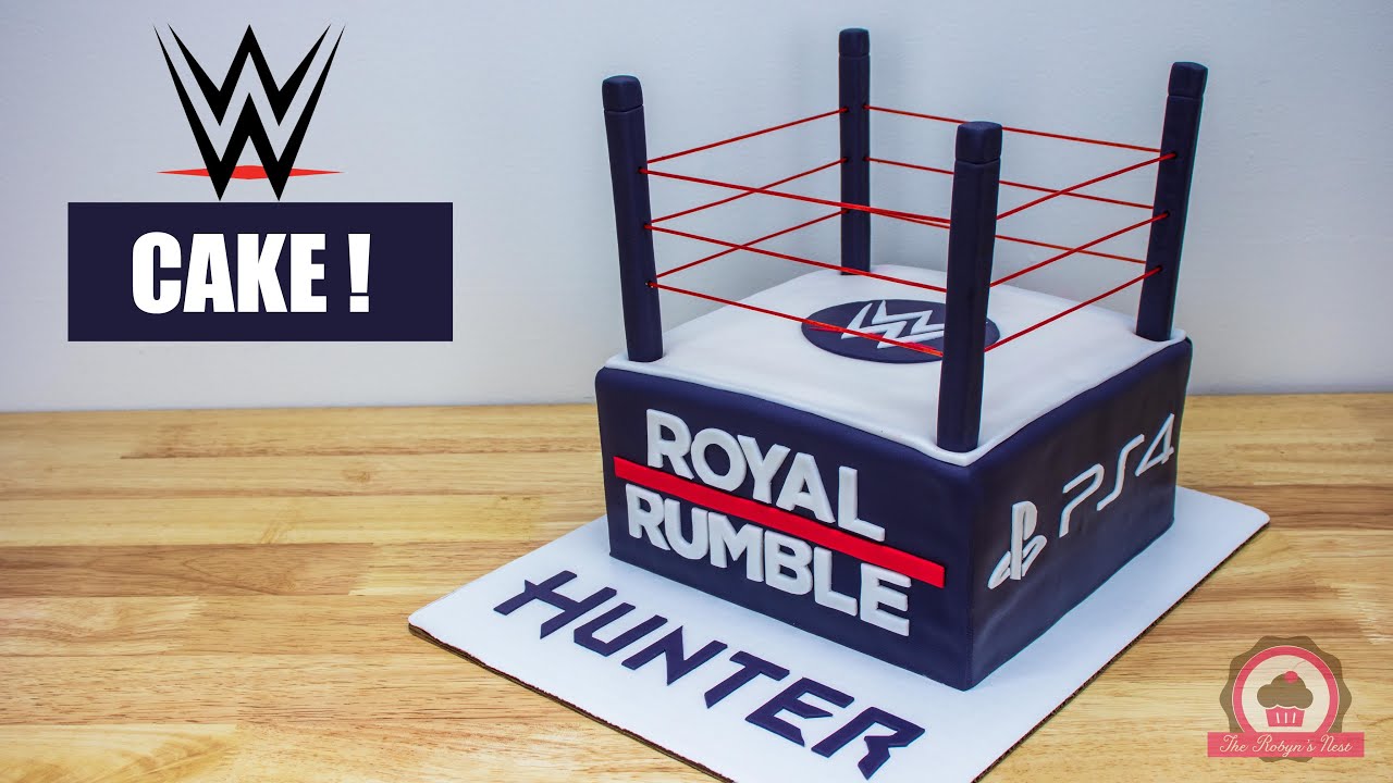 Как сделать торт в виде ринга WWE