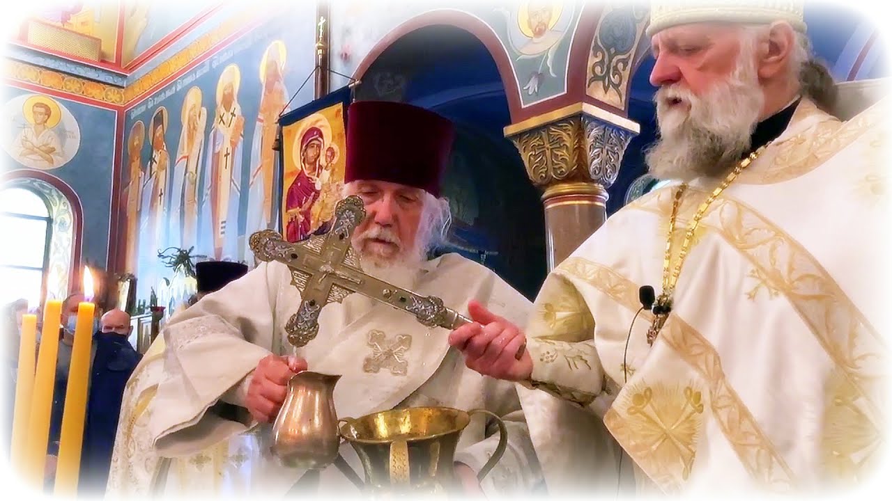 2022.01.19. Greater Blessing of the Waters. Archpriest Victor Potapov.