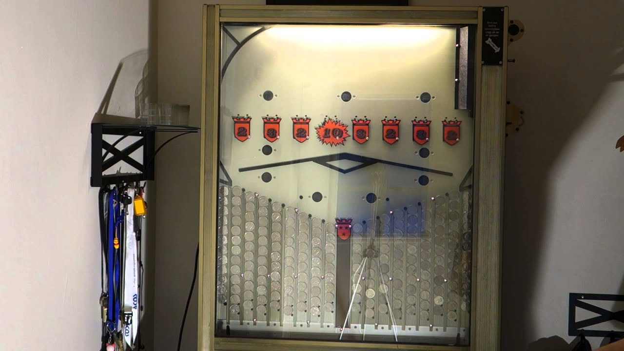Salina Alu knipsekasse / kronespill / spilleautomat