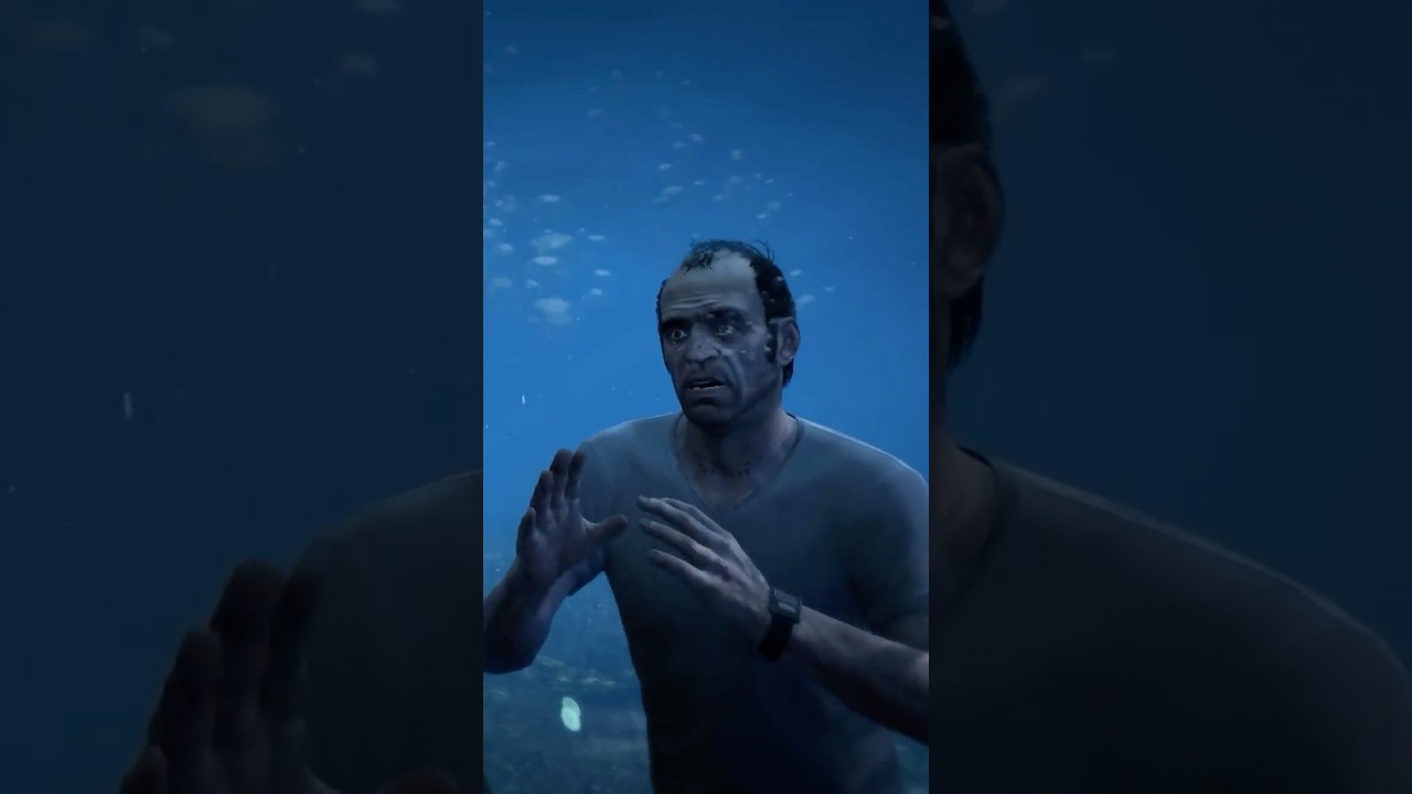 Characters Will Fight Even Underwater In GTA 5 - DarkViperAU