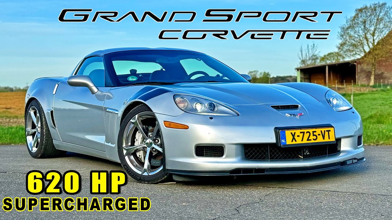 Corvette C6 Supercharged // 310KMH - 194MPH REVIEW on Autobahn