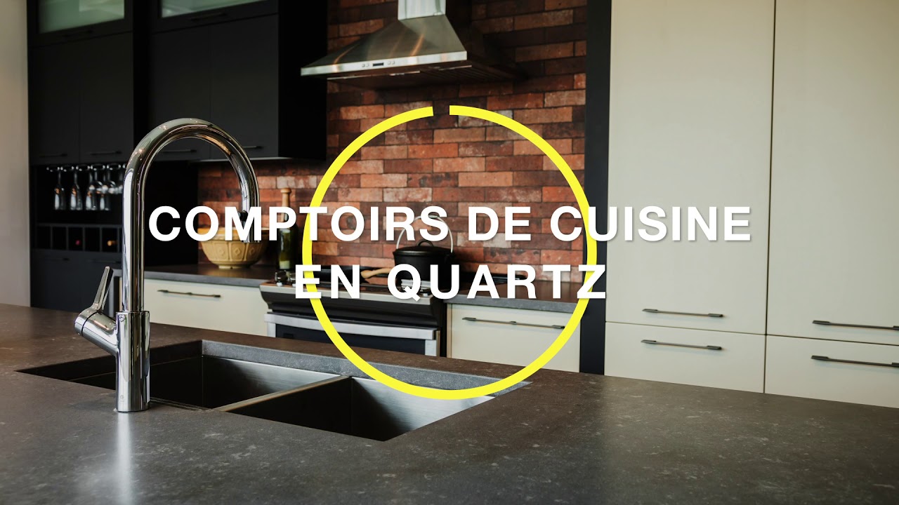 Le Quartz ou le Granite pour votre comptoir?