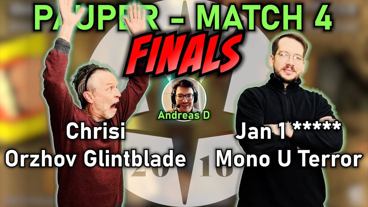 S12 WNM9 | PAUPER | Orzhov Glintblade - Mono U Terror | MATCH 4