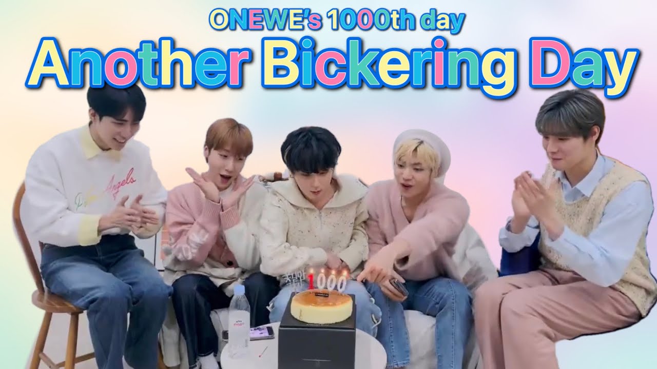 [ONEWE/ENG] ONEWE never sing properly in vlive | the most impressive memory (part 1)