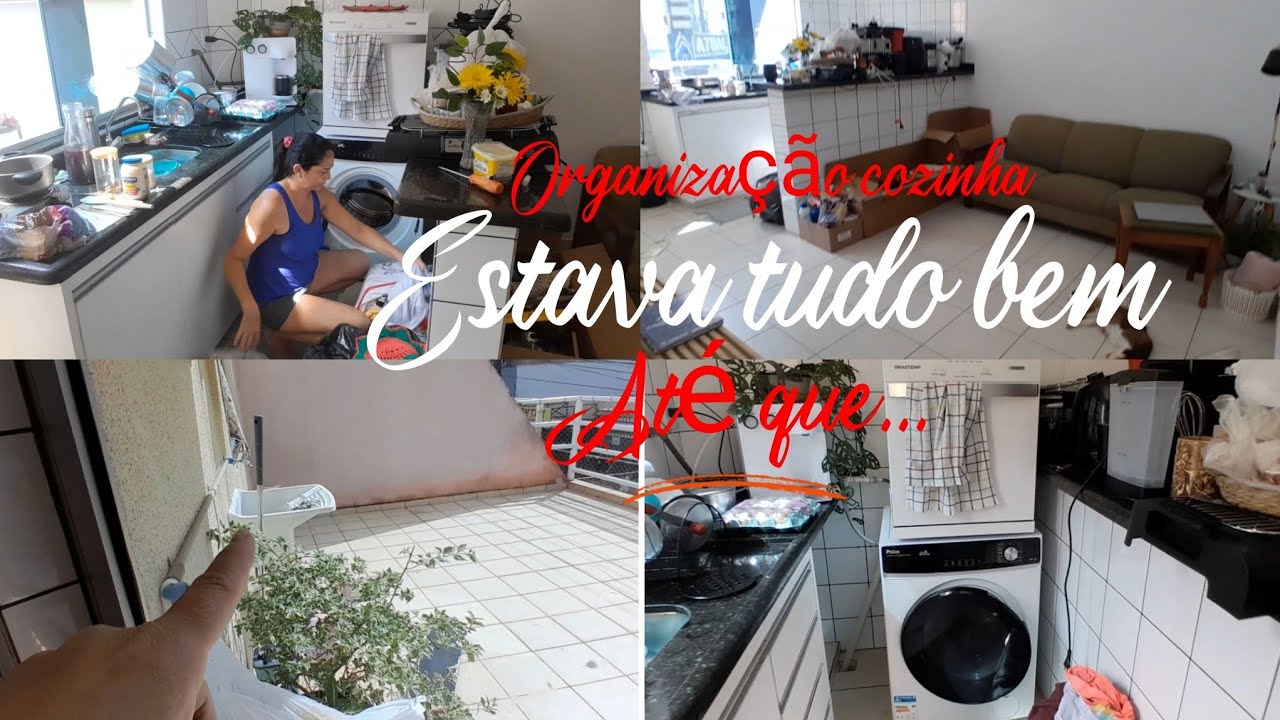Vlog:Organizando a cozinha NOVA | ME ARREPENDI 😪 | Não finalizei | NÃO VEJO A HORA