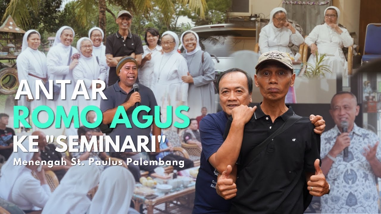 ANTAR ROMO AGUS KE SEMINARI MENENGAH ST. PAULUS PALEMBANG!!