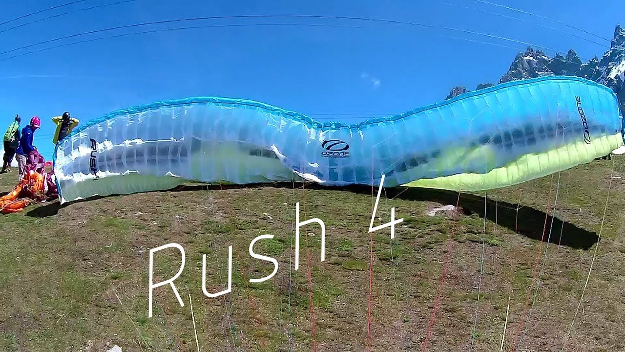 Flying with Ozone Rush 4 at Chamonix | Mes premiers vols avec Ozone