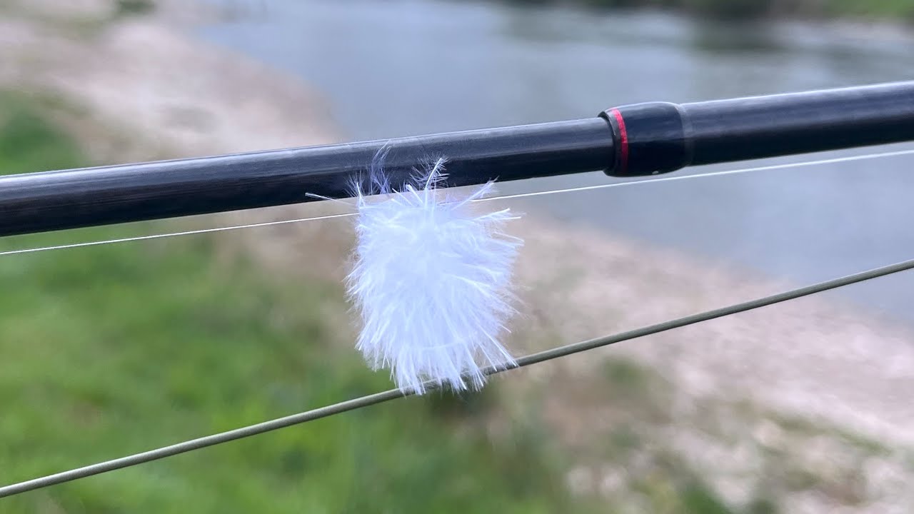 Les avantages du pompon Nymphévolution ( pêche à fouetter barbeau / réservoir )