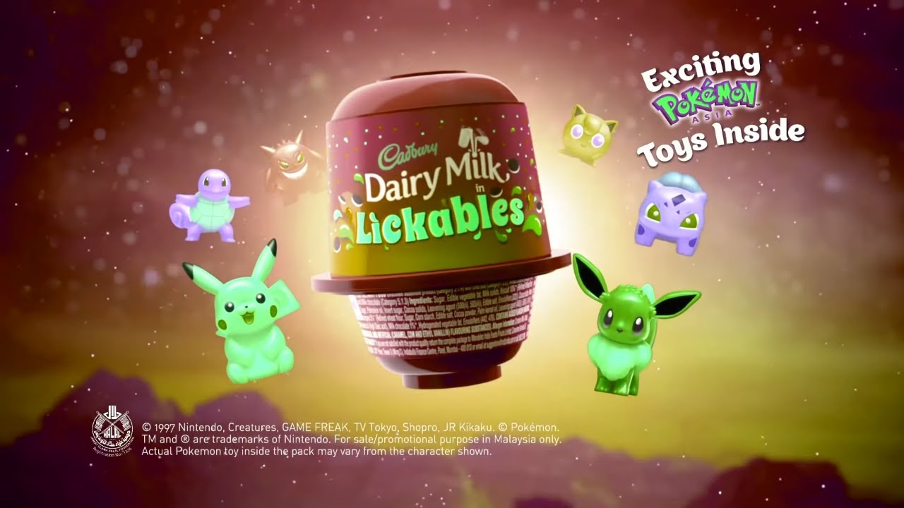 Cadbury Dairy Milk Lickables Effects