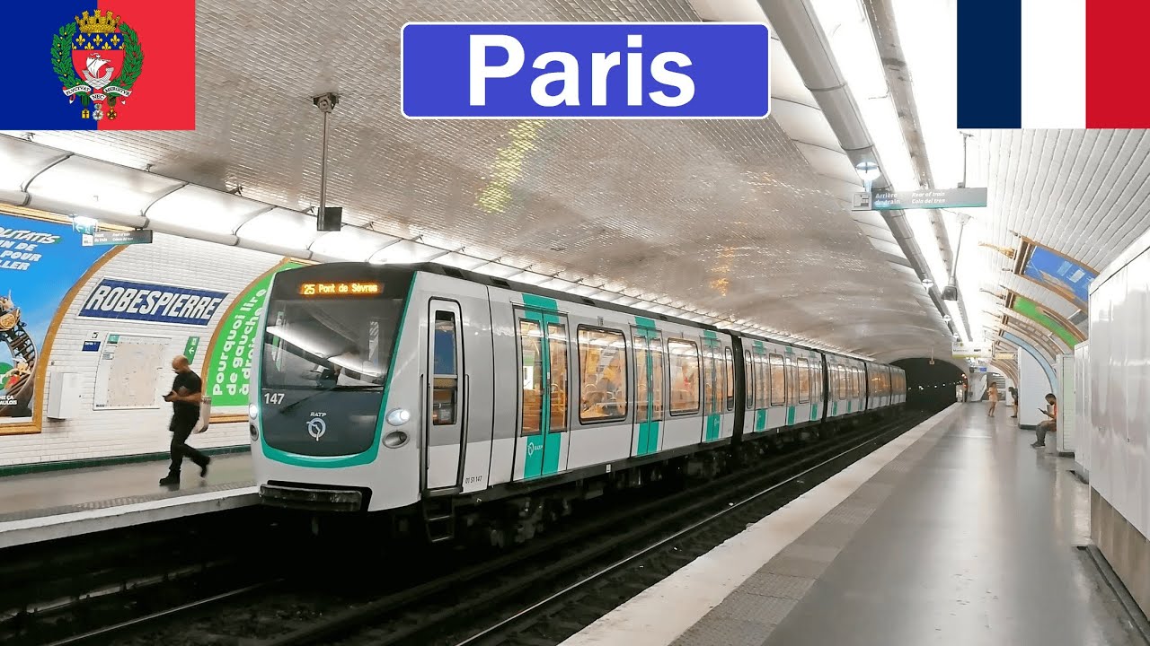 France, Paris metro 2023 [4K]