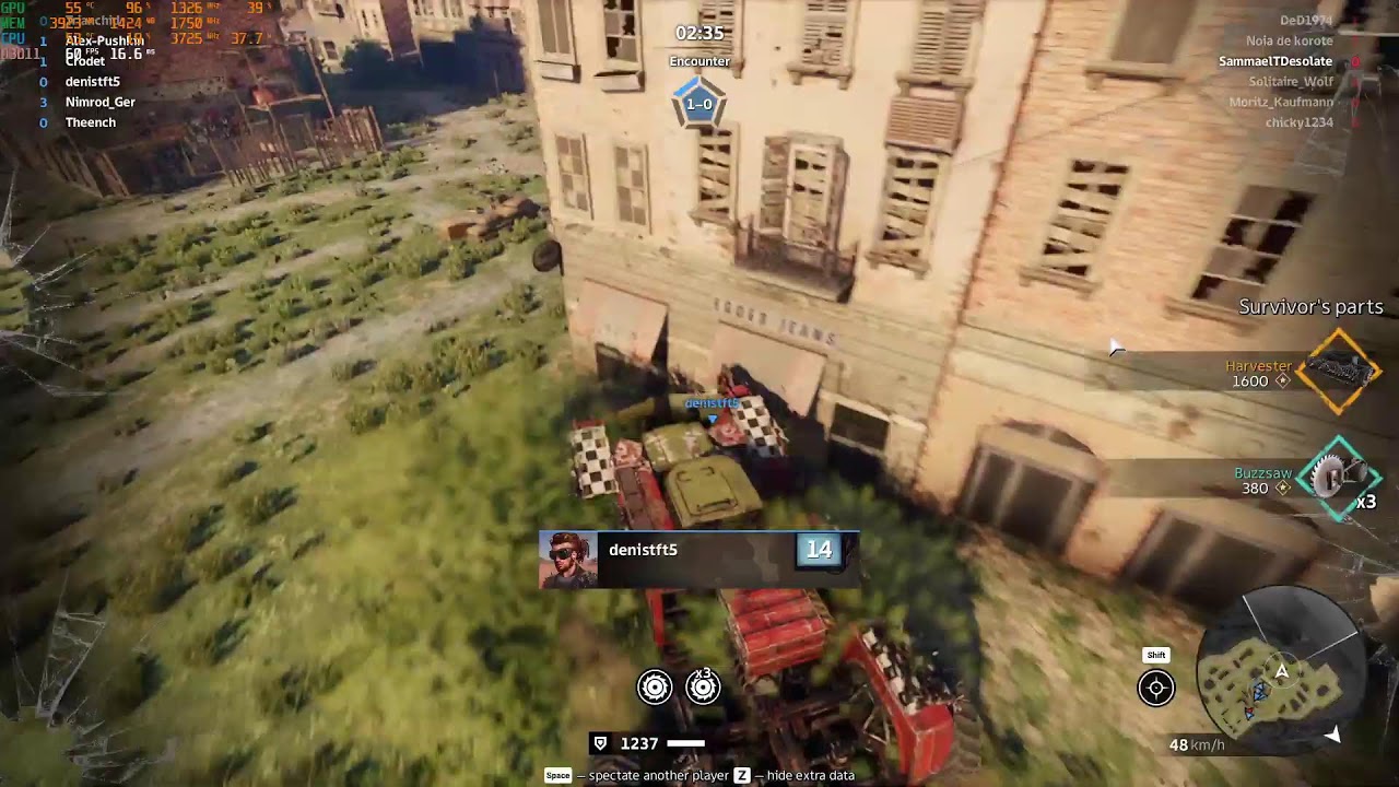 Perimeter breach , Brawl (instead of Hit and Run or Steel Cradle))