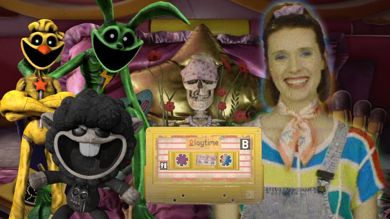 Los Smiling Critters capturan a Gracie Green | Poppy Playtime 5 VHS