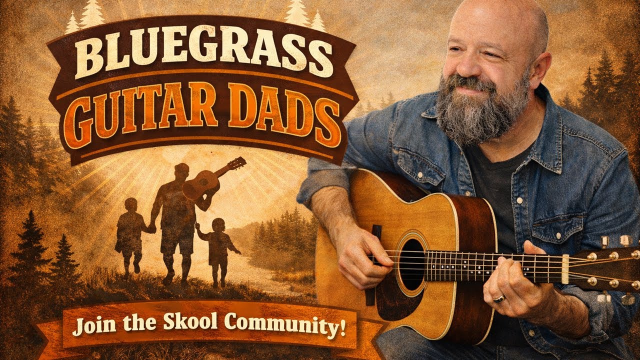 Dividing Time & Building Stamina | Bluegrass Guitar Dads on Skool