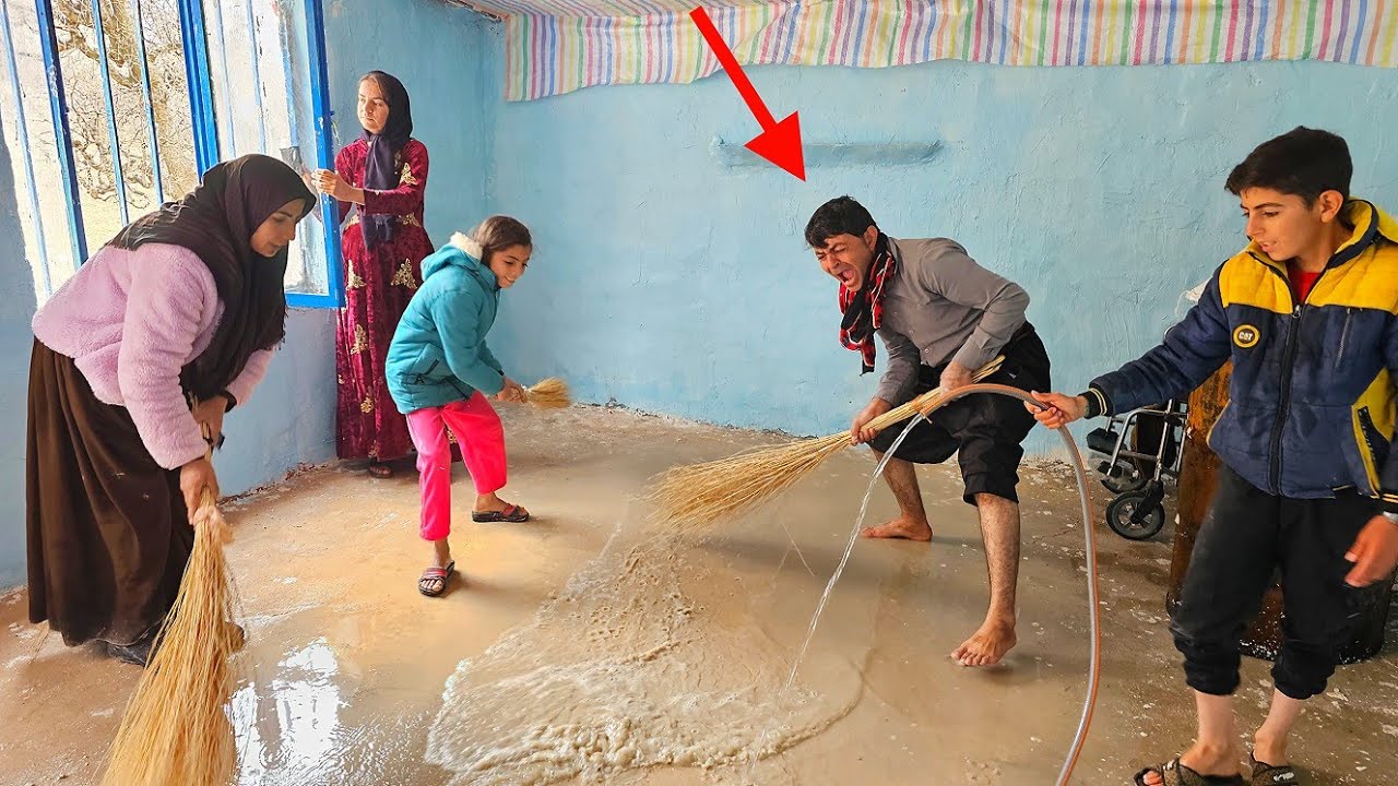 Painting the House & Cooking Traditional Food: A Pure Nomadic Day 🎨🍲