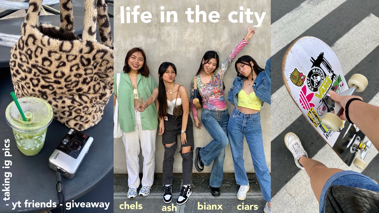 life in the city | taking ig pics, seeing yt friends & giveaway 📸