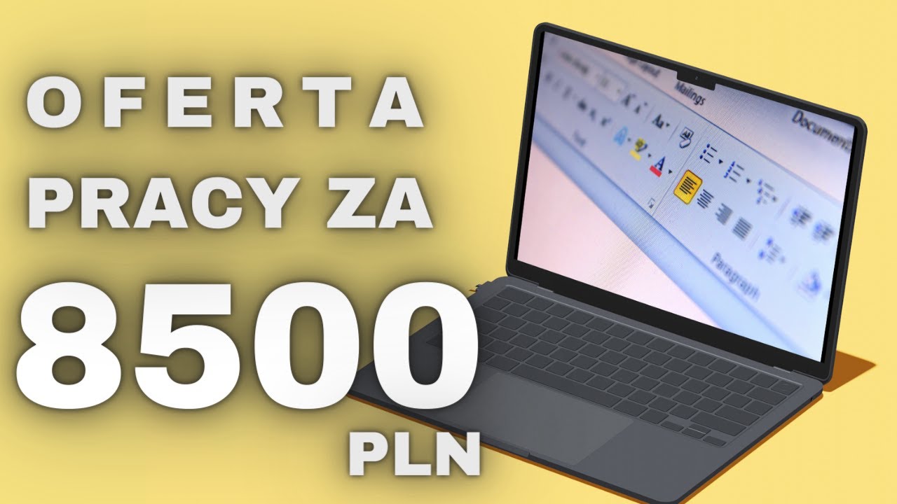 Praca dla copywritera za 8500 zł miesięcznie.