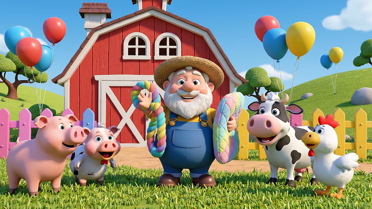 Old MacDonald Farm Animal Rescue | Interactive Animal Sounds & Rescue Mission