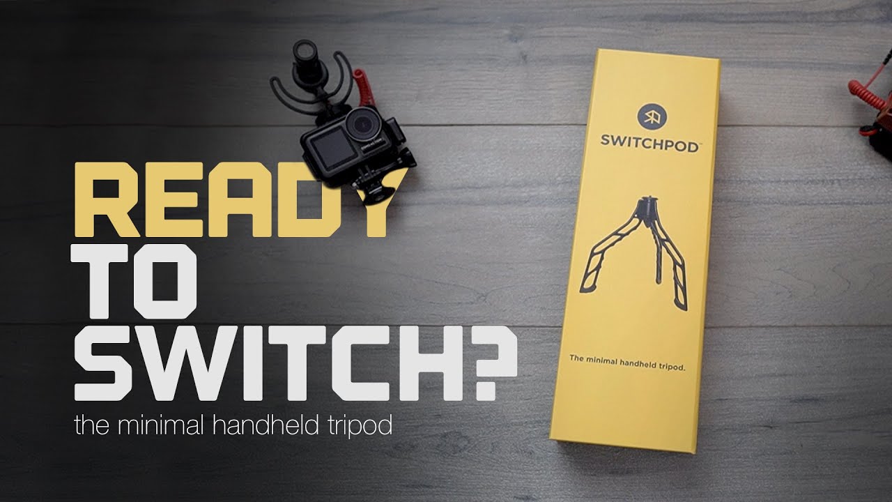 Switchpod Minimal Handheld Tripod - Best tripod for vlogging?