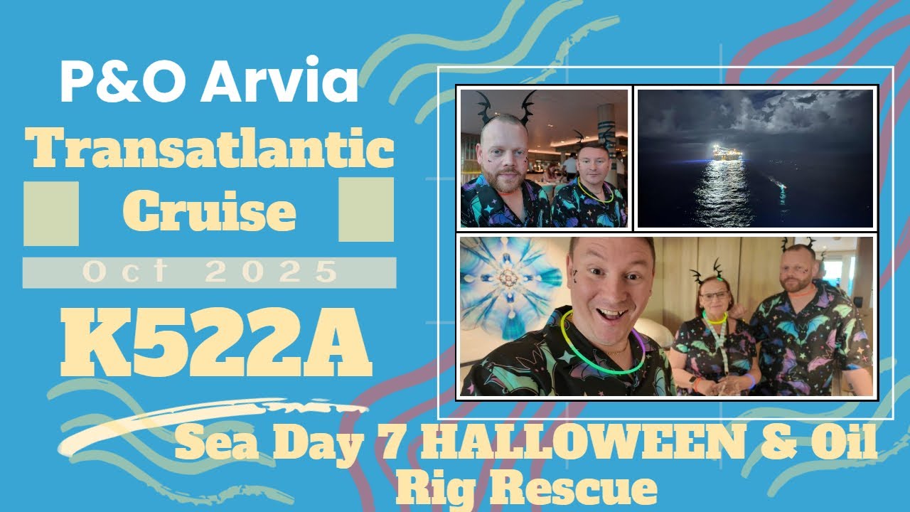 Emergency at Sea! Our Most Unbelievable Cruise Day | P&O Arvia Transatlantic 2025