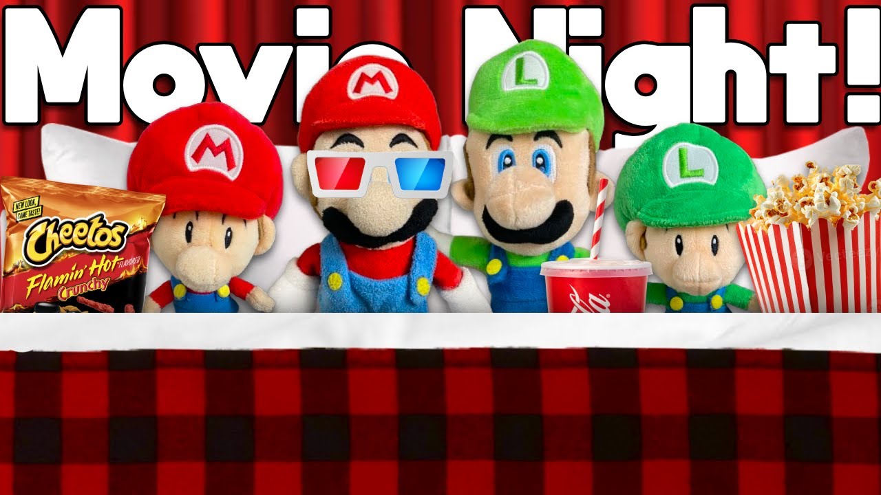 Movie Night! - Mario Plush