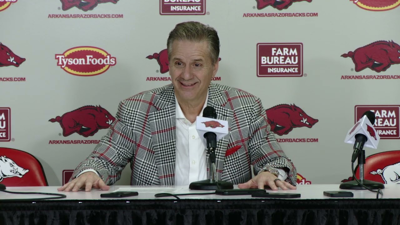 John Calipari press conference: Arkansas 88, Auburn 75