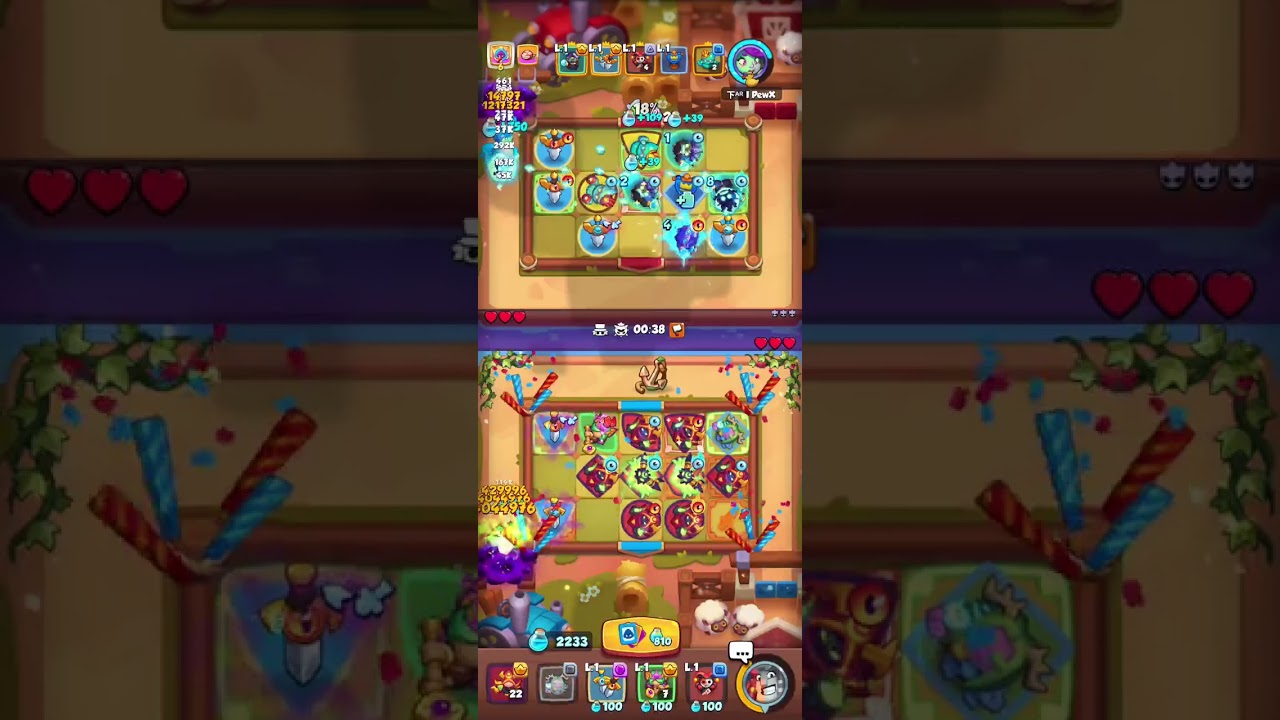 Rush Royale I Max Cultist vs Max Tesla