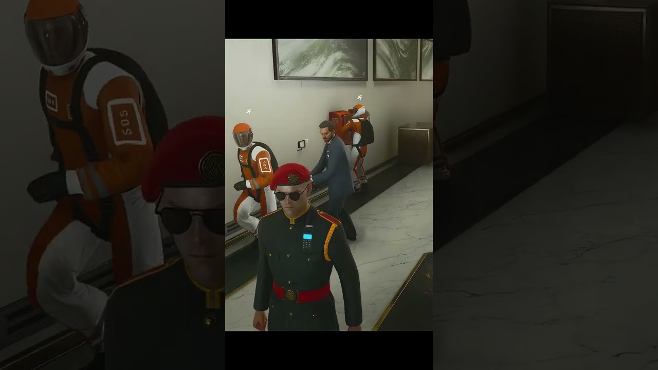 Надо было дважды проверить парашют 💀 - Hitman 3