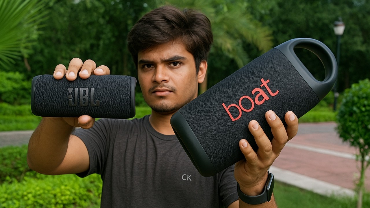 JBL Flip 6  vs Boat Stone Arc Pro Plus| Best Portable Bluetooth Speaker 2025 Comparison .jbl