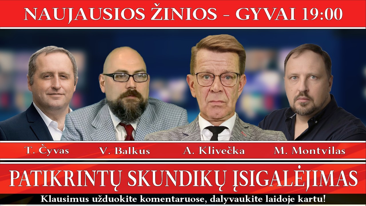 Patikrintų skundikų įsigalėjimas - GYVAI - 2026-03-16.